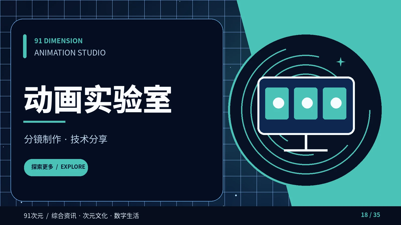 动画实验室视觉内容